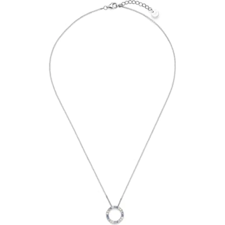 s.Oliver Halskette - Elegante Panzerkette aus 925er poliertem Silber - 45 cm - wasserfest & hautfreundlich – Bild 3