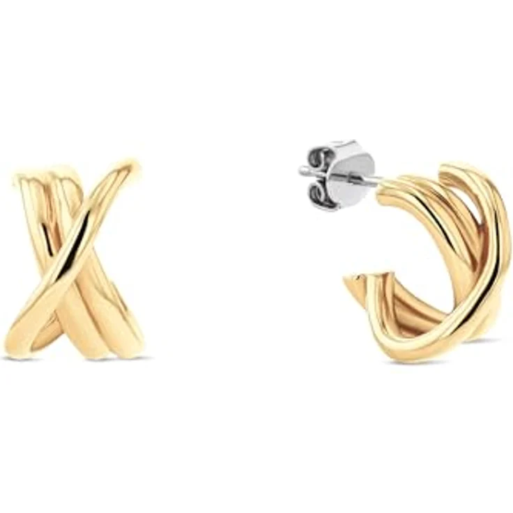 Tommy Hilfiger Jewelry Steckerohrringe, Damen-Ohrstecker aus Gelbgold mit nautischem Knotendesign - 2780993 – Bild 1
