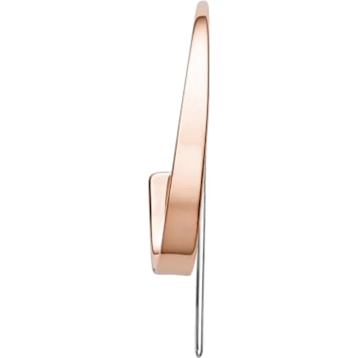 Skagen Damen-Edelstahl-Ohrringe KARIANA, 2-Tone mit Ohrdrahtverschluss, 40 mm Länge, poliertes Finish – Bild 3