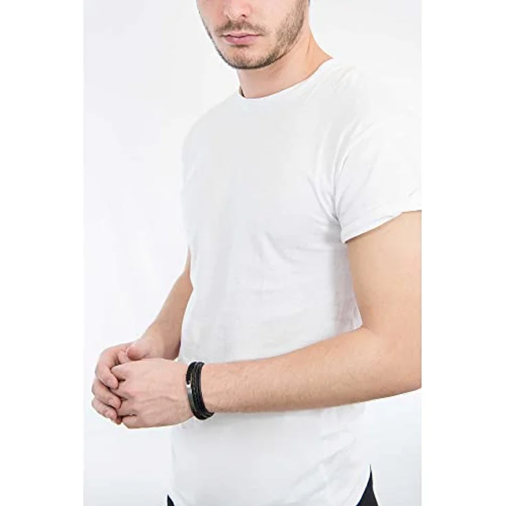 Fossil Herrenarmband, Edelstahl in Gunmetal mit Faltverschluss, 180 mm Innenlänge + 15 mm Erweiterung – Bild 3