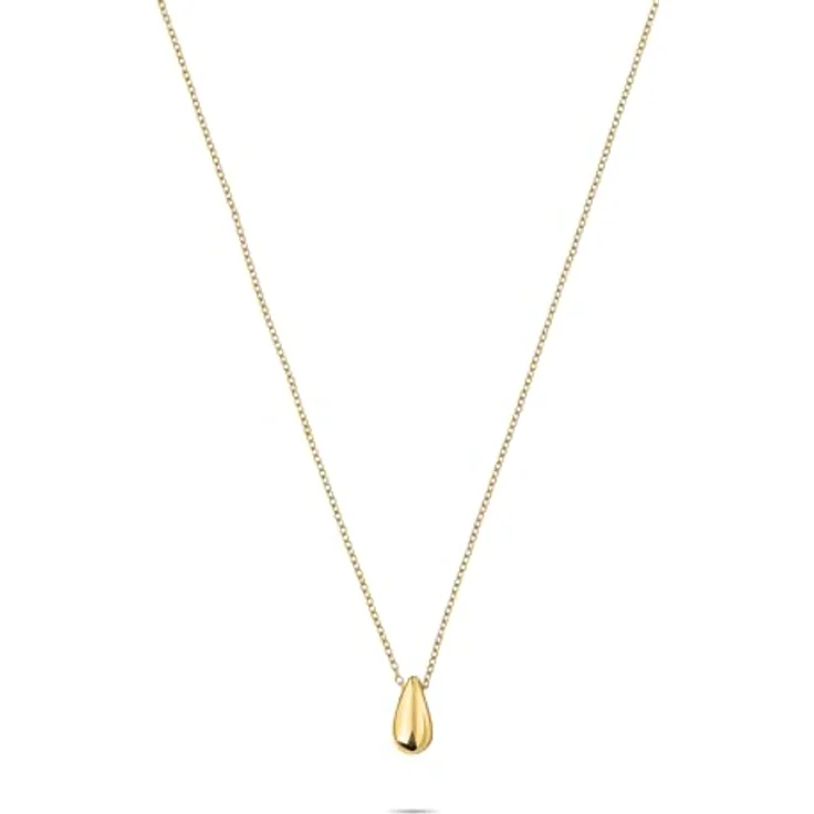 Liebeskind Berlin Halskette LJ-1639-N-45, Edelstahl IP Gold, 45 cm mit Karabinerverschluss – Bild 1