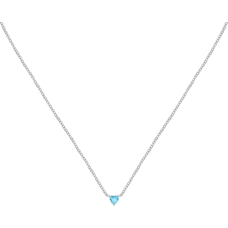 LA PETITE STORY Damenhalskette LPS10AWV16 aus 925% Silber mit Zirkonen, 45 cm, Silver Kollektion – Bild 1