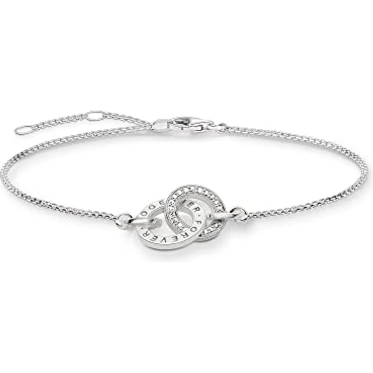 Thomas Sabo Armband A1551-051-14-L19,5v, Armschmuck aus Edelstahl, silber – Bild 4