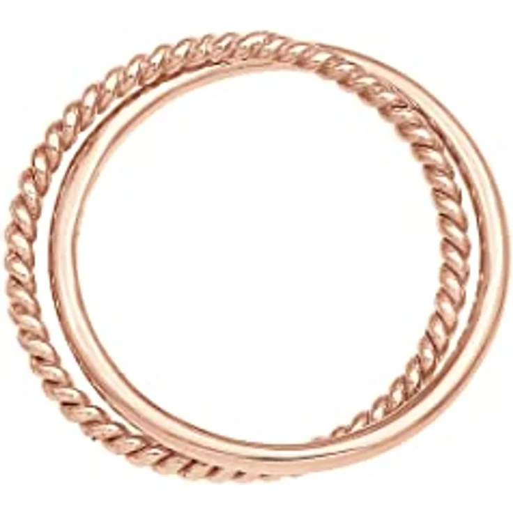 Elli Damenring Wickel Klassisch Filigran Twisted Trend, 925 Sterling Silber – Bild 3