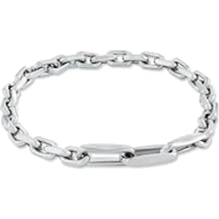 Calvin Klein CK ASPIRE Herren Gliederarmband aus Edelstahl, polierte Optik, 19,5 cm mit Karabinerverschluss – Bild 1