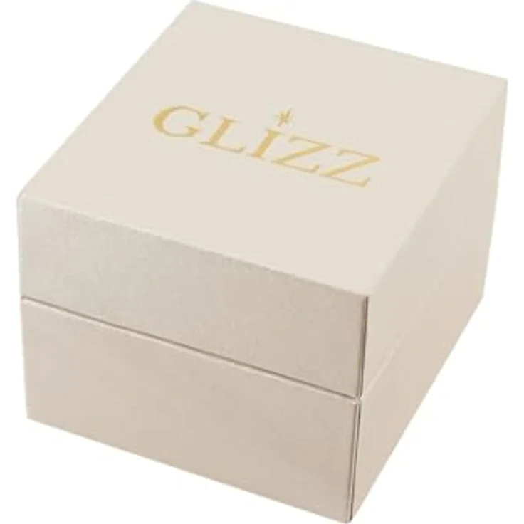 Glizz Goldring 8 Karat Gold 333 für Damen und Herren mit Zirkonia, poliert und funkelnd – Bild 6