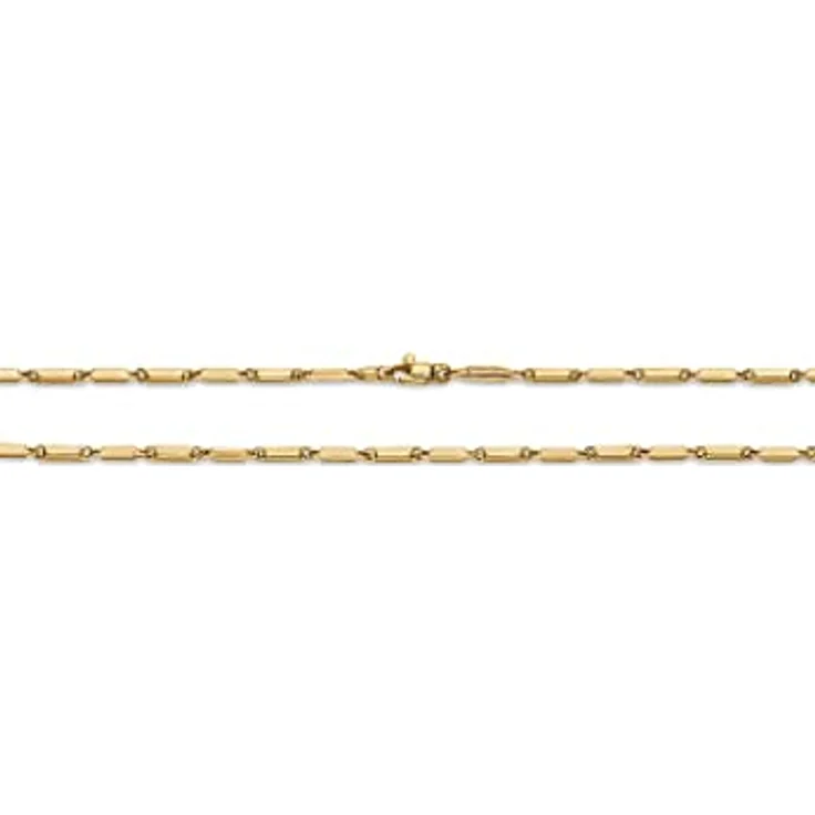 CHRIST Damen-Halskette 585er Gelbgold, 50 cm Collier in edlem Design – Bild 3