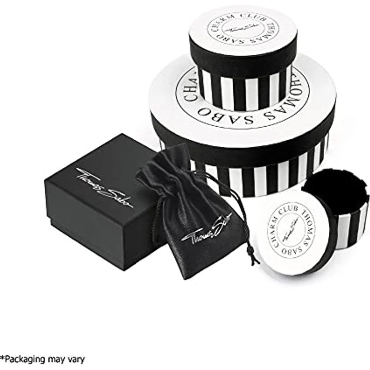 THOMAS SABO Unisex Carrier X0239-001-21, Kettenanhänger aus 925 Sterlingsilber für Charm Armbänder und Ketten – Bild 2