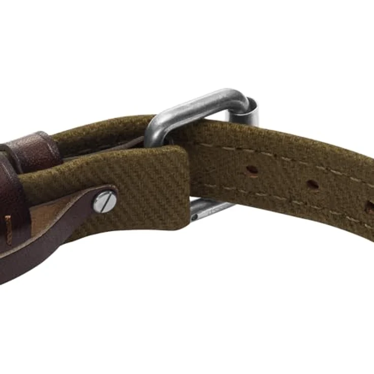 Fossil Everett Herren Armband, braunes Leder mit sicherer Dornschließe, 282 mm Länge – Bild 4