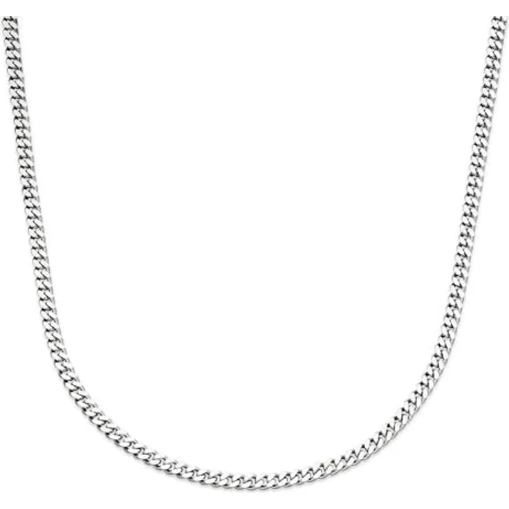 s.Oliver Herren Necklace Panzerkette, Halskette aus mattiertem Edelstahl, 50 cm, silber, wasserfest & hautfreundlich – Bild 2