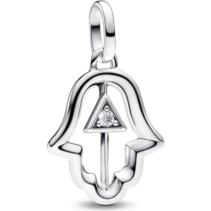 Pandora Charm ME 793411C01, Charm-Anhänger aus Silber mit modernem Design