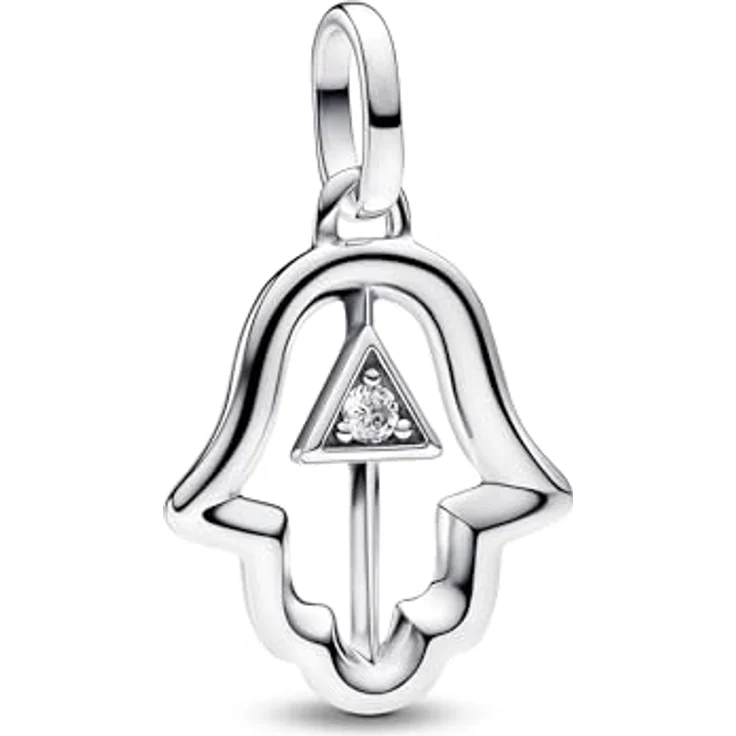 Pandora Charm ME 793411C01, Charm-Anhänger aus Silber mit modernem Design – Bild 1