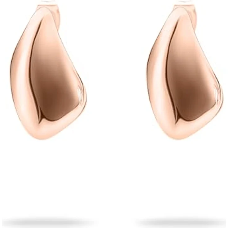 Tamaris Creole TJ-0602-E-22, Damen-Ohrringe aus Edelstahl IP Roségold, 2,2 cm mit Steckverschluss – Bild 2