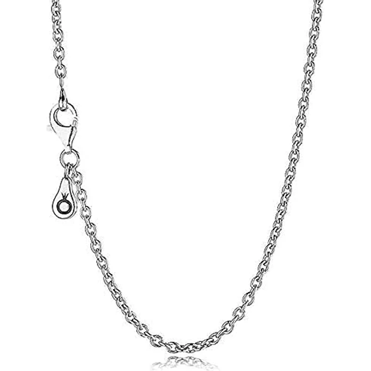 Pandora Kette 590200, Damen Rundankerkette 925 Sterling Silber, 2 mm Stärke, mit Karabiner-Verschluss – Bild 1