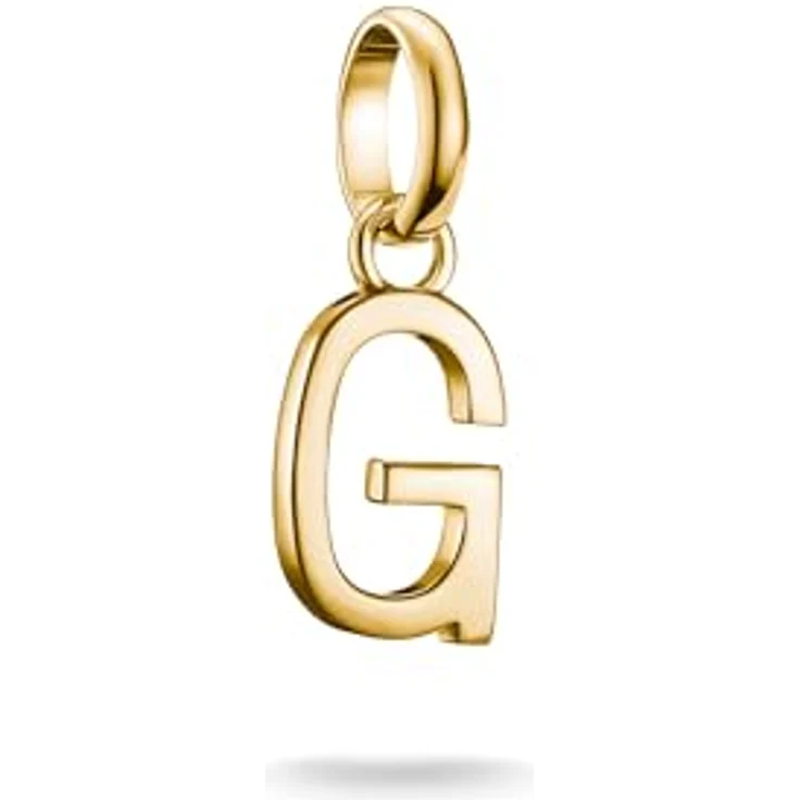 Thomas Sabo Charm Club Connect Charm-Anhänger Buchstabe G, 18k Vergoldung, recyceltes 925 Silber, CC1213-413-39 – Bild 1