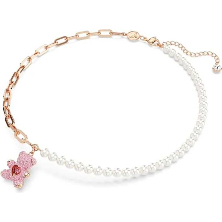 Swarovski Damen-Kette, Metall mit Kristall-Details, One Size, 88817176 – Bild 2