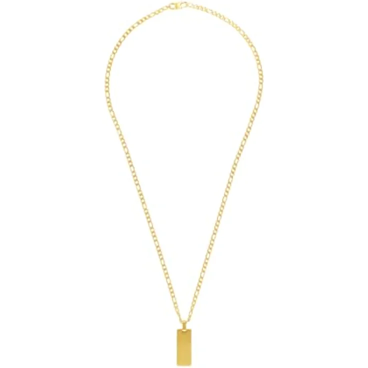 JOOP! Kette mit Anhänger aus Edelstahl, Unisex Halsschmuck für Damen und Herren, 60 cm, Gold, in Geschenkbox, Modell 2035895 – Bild 2