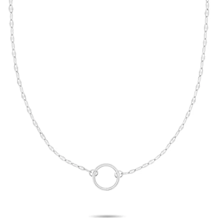 Tamaris Halskette TJ-0683-N-45, Edelstahl in Silber, 45 cm mit Schanierverschluss – Bild 1