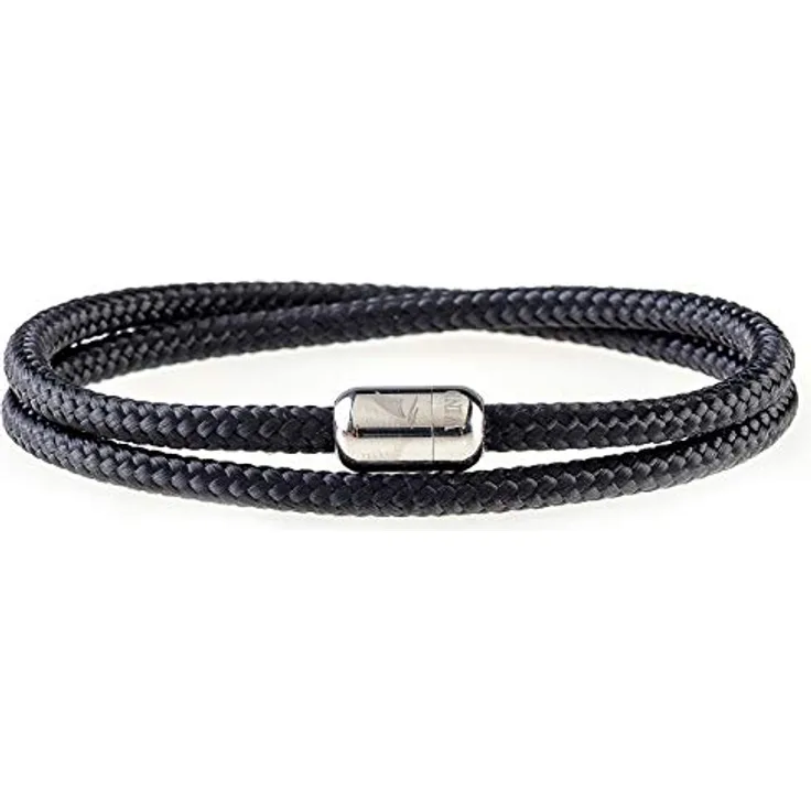 Wind Passion Paracord Armband, Magnetarmband für Damen und Herren, Edelstahl Magnetverschluss, Small Wrist Size 13.5-14.5 cm, robust und stylish, wasserfest, verschiedene Farben verfügbar