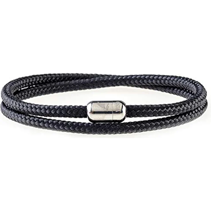 Wind Passion Paracord Armband, Magnetarmband für Damen und Herren, Edelstahl Magnetverschluss, Small Wrist Size 13.5-14.5 cm, robust und stylish, wasserfest, verschiedene Farben verfügbar – Bild 1