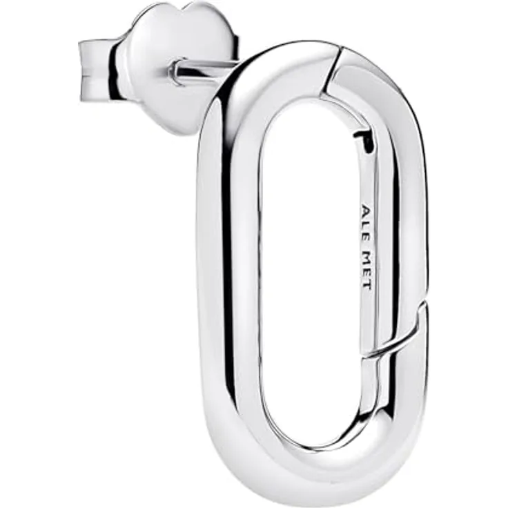 Pandora Me Aufklappbarer Ohrstecker aus Sterling Silber, kompatibel mit Pandora Me Anhängern, individuell gestaltbar, 293856C00