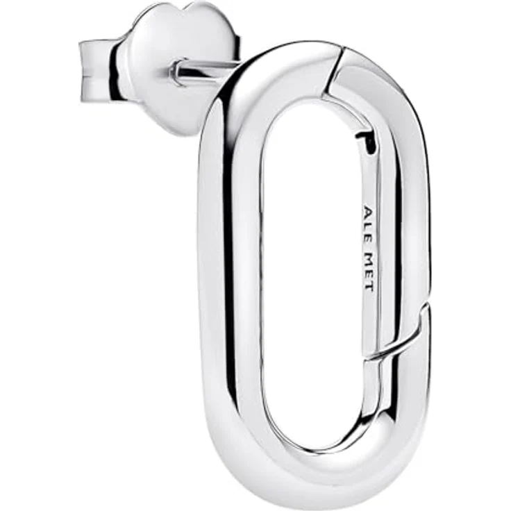 Pandora Me Aufklappbarer Ohrstecker aus Sterling Silber, kompatibel mit Pandora Me Anhängern, individuell gestaltbar, 293856C00 – Bild 1