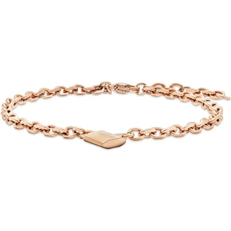 Liebeskind Berlin Armband LJ-1631-B-21, Edelstahl in IP Roségold, 21 cm mit Karabinerverschluss – Bild 2