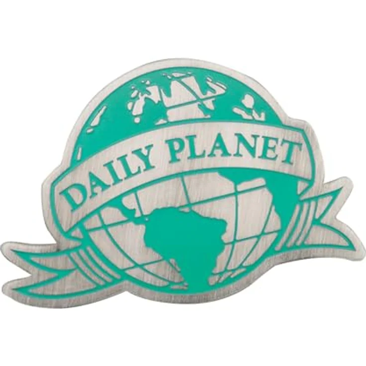FaNaTtik Superman 2025 Daily Planet Pin Badge, Limited Edition Metallnadel, 29 x 40 mm, individuell nummeriert, Gummiverschluss, limitiert auf 9995 Stück – Bild 1