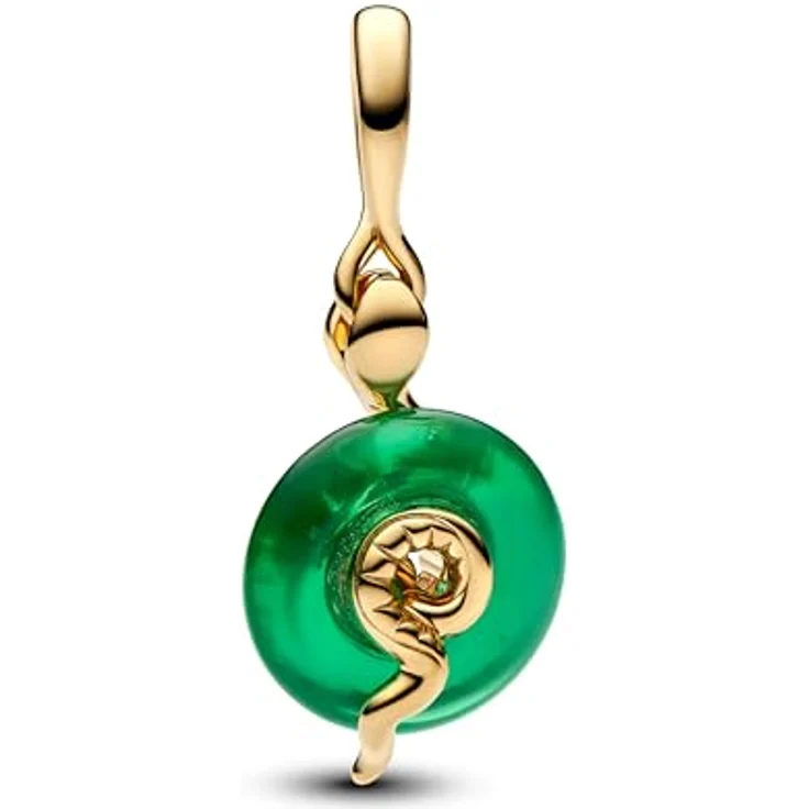 Pandora Herzanhänger Moments, goldfarben mit Stacheldraht, 24 mm – Bild 2