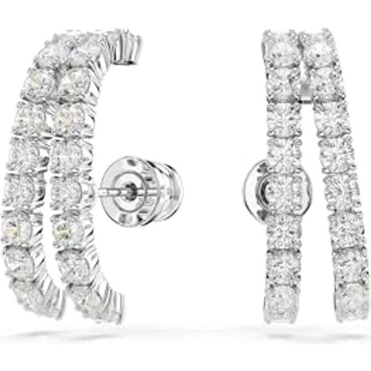 Swarovski Creolen Matrix 5705835, Elegante Creolen mit einzigartigem Design – Bild 1