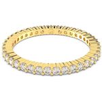 Swarovski Damenring 32023783, silberfarben, Metall mit Kristallverzierung, Größe 50