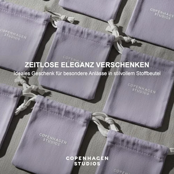 Copenhagen Studios Creolen Bold Set CPJ-0047-E-18, stylish Creolen in modernem Design – Bild 6