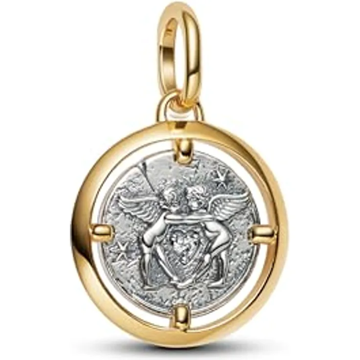 Pandora Charm ME 764088C01, Charm-Anhänger aus Silber mit einzigartigem Design