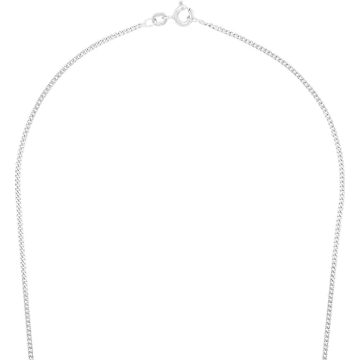 Amor Collier 925 Sterling Silber Unisex Halsschmuck, 50 cm, mit Federringverschluss in Geschenk Box, 2017692 – Bild 5