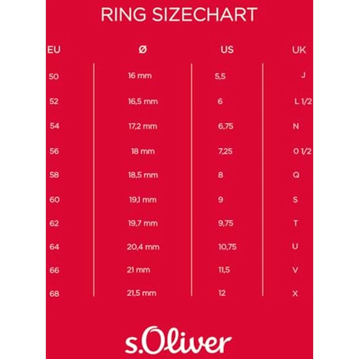 s.Oliver Damenring 925 Sterling Silber im Regenbogen Design, mit synthetischen Zirkonia, Geschenkbox, 2037842 – Bild 4