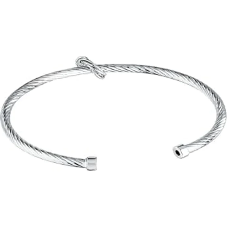 CHRIST Damen-Armreif 925er Silber, recycelt, One Size, zeitloses Design – Bild 5