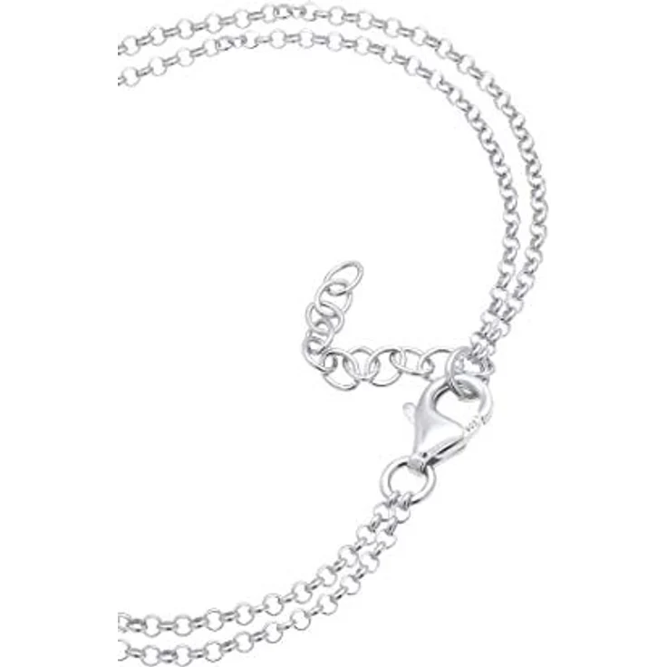 Elli Armband Herz Unendlichkeit Infinity, 925 Silber, modischer Armschmuck mit Infinity Symbol und Herz Anhänger – Bild 4