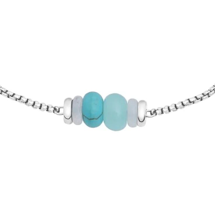 Tamaris Bracelet, Elegantes Armband aus poliertem Edelstahl, Silber, Erbskette verstellbar bis 21 cm, wasserfest & hautfreundlich – Bild 2