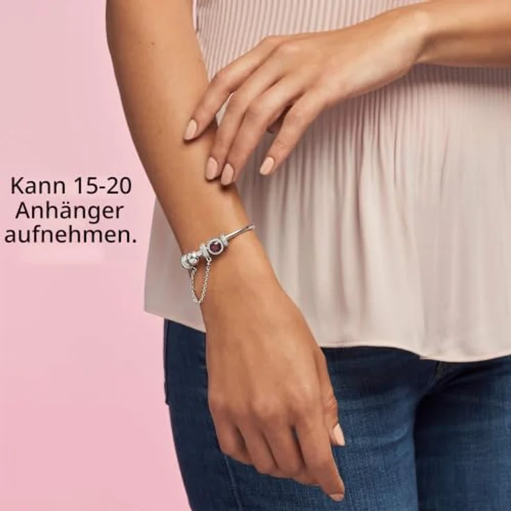Pandora Charm Moments 791081, Charm-Anhänger aus hochwertigem Material, silber – Bild 9