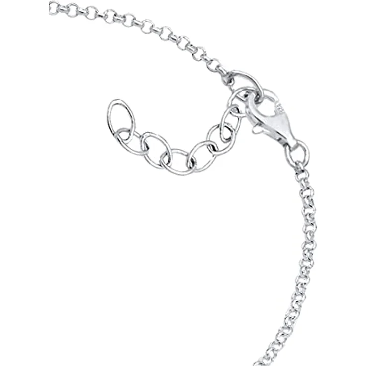 Elli Schutzengel Armband Damen, Flügel Symbol aus 925 Sterling Silber, 18 cm, hochglanzpoliert – Bild 4