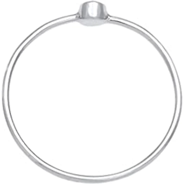 Elli Damen Ring Solitär mit Glaskristall in 925 Sterling Silber, handgefertigt, anlaufgeschützt – Bild 3