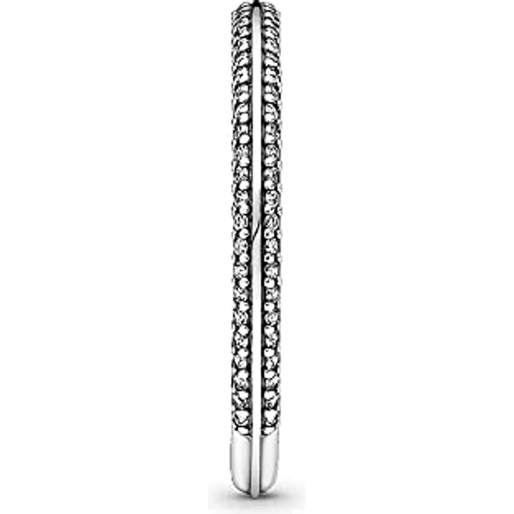 PANDORA ME Ring "Pavé", silberner Damenring mit 72 Zirkonia im Brillantschliff, Größe 58 – Bild 3