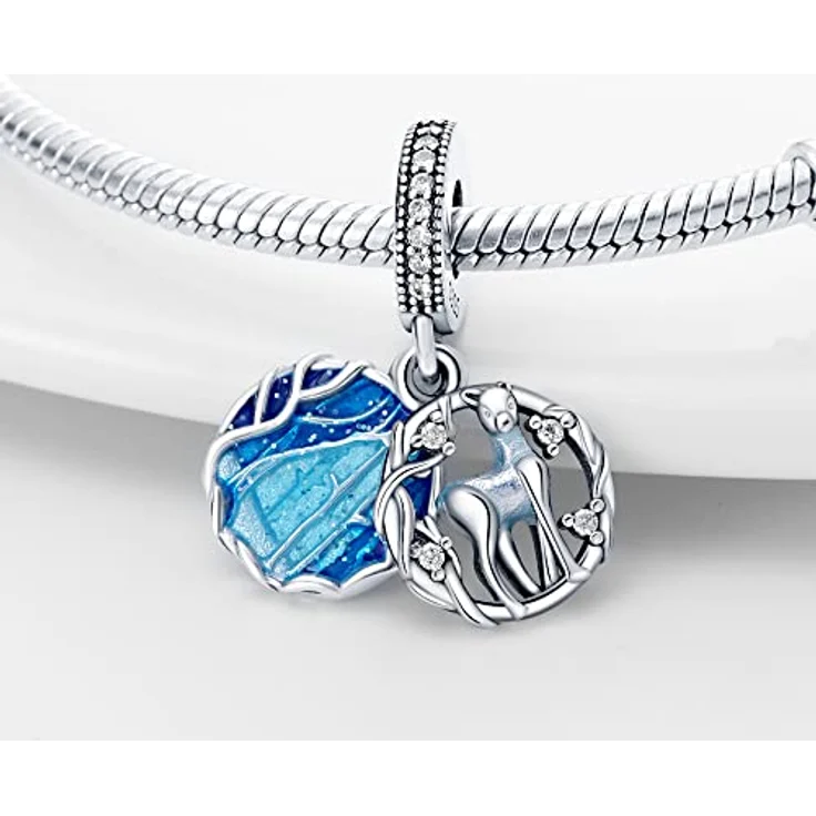 HappyStar 925 Sterling Silber Star Wars Harry Charm, Dangle Anhänger für Pandora Armbänder, 5A Zirkonia, ideal als Geschenk für Frauen und Mädchen – Bild 2