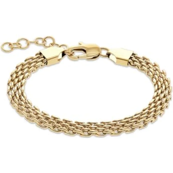 Guido Maria Kretschmer Damen-Armband Edelstahl, One Size, zeitloser Schmuck