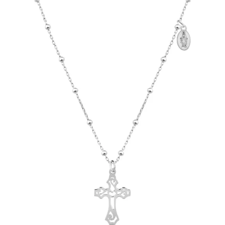 CHRIST Damen-Kette 925er recyceltes Silber, One Size, zeitloses Design