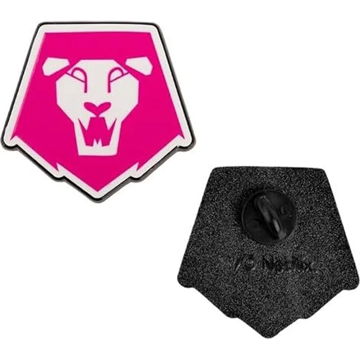 Cinereplica KPop Demon Hunter Saja Boys Logo Pin, 3.5 cm, 100% Zinklegierung – Bild 2