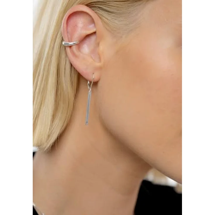 Elli Ohrringe Damen Ohrhänger Geo Look Basic, 925 Sterling Silber, handgefertigt und anlaufgeschützt – Bild 5