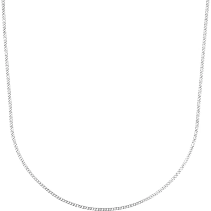 Amor Collier 925 Sterling Silber Unisex Halsschmuck, 60 cm Panzergliederung, in Geschenkbox, 2017772 – Bild 1
