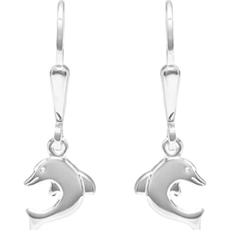 LITTLE FRIENDS FAVS Mädchen-Ohrhänger 925er Silber, Länge 2,2 cm, mit Geschenkbox – Bild 2