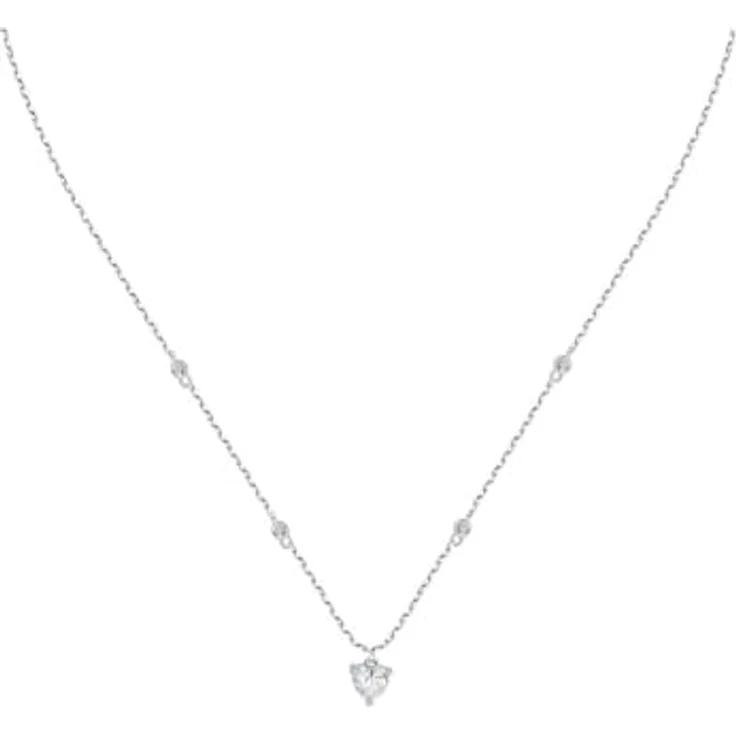 CHRIST Damen-Kette 925er Silber, recycelte Zirkonia, One Size – Bild 1